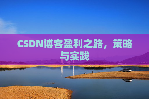 CSDN博客盈利之路，策略与实践